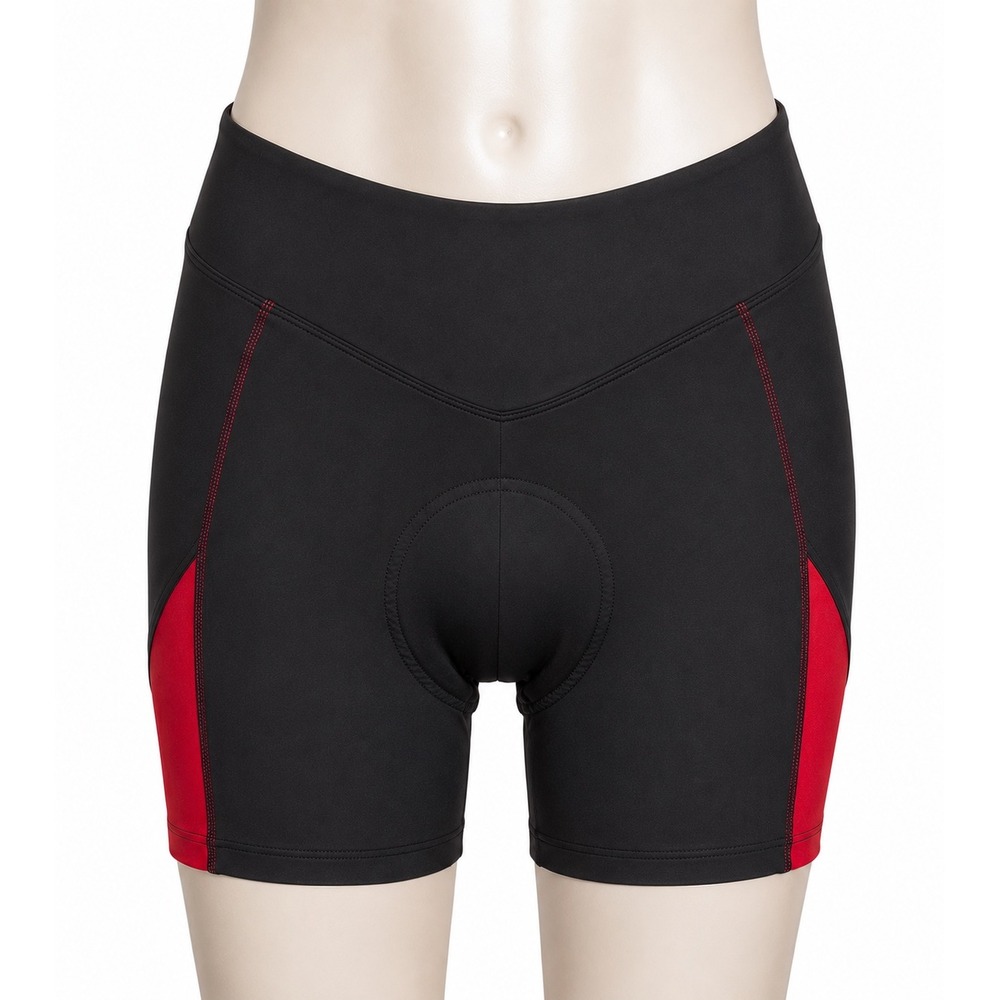Pearl Izumi Cycling Shorts Size M Black Red Select Padded Biker Shorts